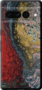 TPU чехол Із зображенням абстрактного живопису для Google Pixel 7 Pro - 6530b-3031 изображение 