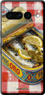 TPU чехол Vintage Sardine Tin Phone для Google Pixel 7 Pro - 6772b-3031 изображение 