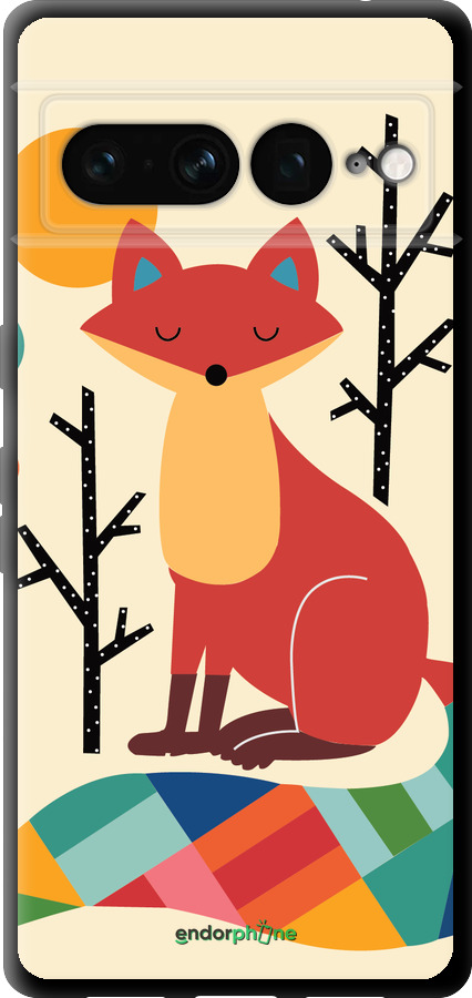 TPU чехол Rainbow fox для Google Pixel 7 Pro - 4010b-3031 изображение 