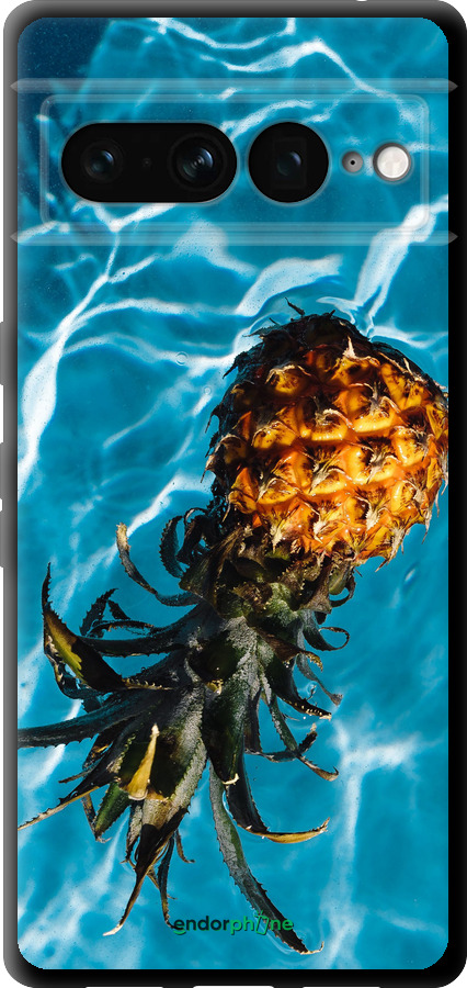 TPU чехол Ананас на воді для Google Pixel 7 Pro - 4384b-3031 изображение 