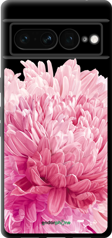 TPU чехол Хризантема для Google Pixel 7 Pro - 4666b-3031 изображение 