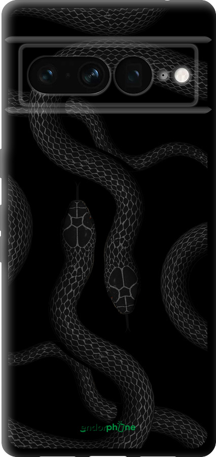 TPU чехол Змії для Google Pixel 7 Pro - 5473b-3031 изображение 