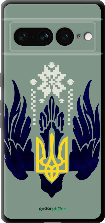 TPU чехол Тризуб із крилами для Google Pixel 7 Pro - 5640b-3031 изображение 