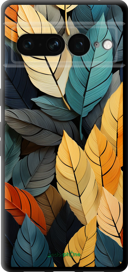 TPU чехол Кольорове листя для Google Pixel 7 Pro - 5644b-3031 изображение 