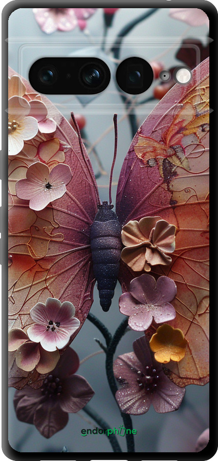 TPU чехол Fairy Butterfly для Google Pixel 7 Pro - 6048b-3031 изображение 