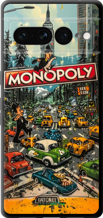 TPU чехол Міський драйв Monopoly для Google Pixel 7 Pro - 6088b-3031 изображение 