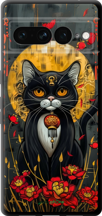 TPU чехол China Cat для Google Pixel 7 Pro - 6134b-3031 изображение 