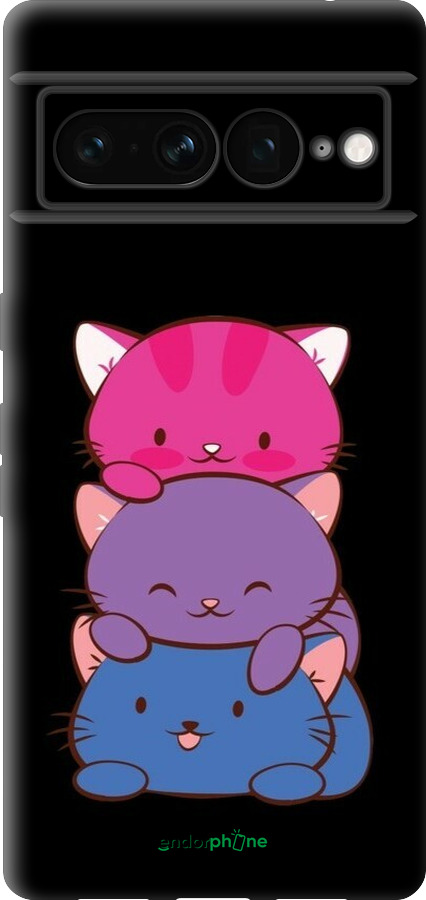 TPU чехол Милі котятка для Google Pixel 7 Pro - 6518b-3031 изображение 
