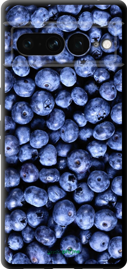 TPU чехол Черника для Google Pixel 7 Pro - 851b-3031 изображение 