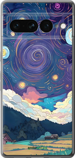 Силіконовий чехол Креативний арт для Google Pixel 7 Pro - 6322u-3031 изображение 