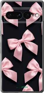Силиконовый чехол Coquette Ribbons Dark Coquette для Google Pixel 7 Pro - 6767u-3031 изображение 