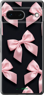 Силиконовый чехол 'Coquette Ribbons Dark Coquette' для Google Pixel 7 изображение 2