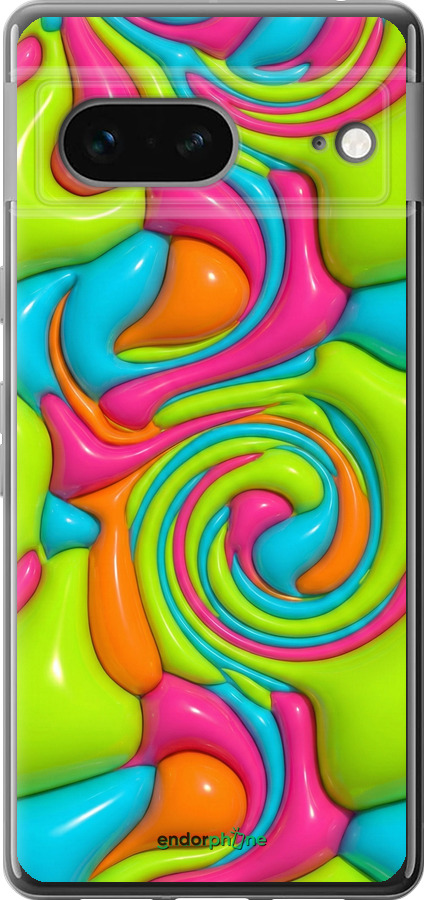 Силиконовый чехол Y2K Jelly Dream для Google Pixel 7 - 6780u-2839 изображение 