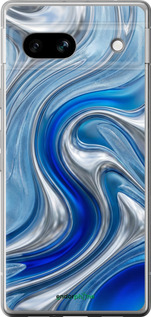 Силіконовий чехол Liquid Chrome для Google Pixel 7a - 6781u-3048 изображение 