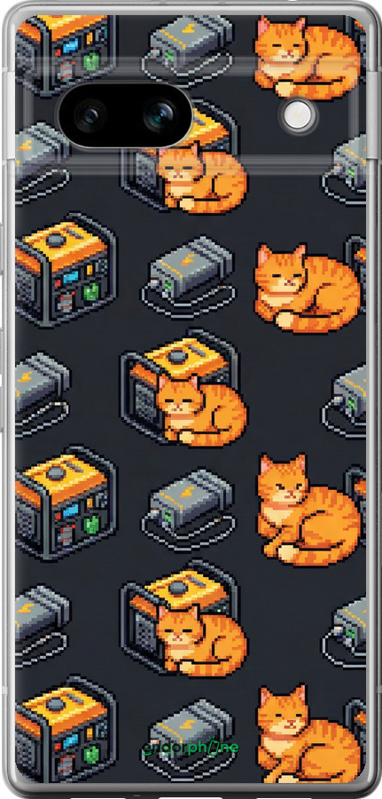 Силиконовый чехол Autonomous Zone для Google Pixel 7a - 6771u-3048 изображение 