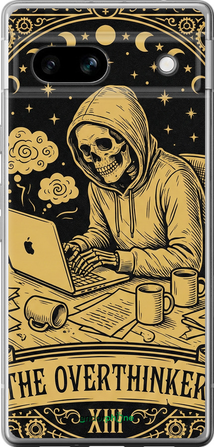 Силиконовый чехол The Overthinker для Google Pixel 7a - 6774u-3048 изображение 