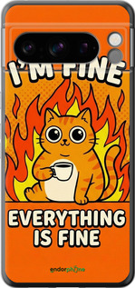 Силиконовый чехол 'Funny Cat' для Google Pixel 8 Pro изображение 5