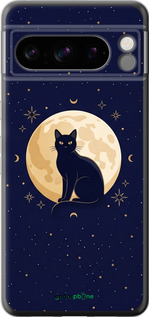Силиконовый чехол 'Cute Cat Celestial/Witchy' для Google Pixel 8 Pro изображение 3