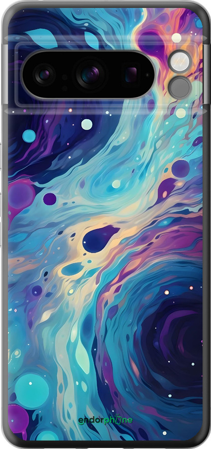 Силиконовый чехол Арт акварель для Google Pixel 8 Pro - 6329u-3101 изображение 