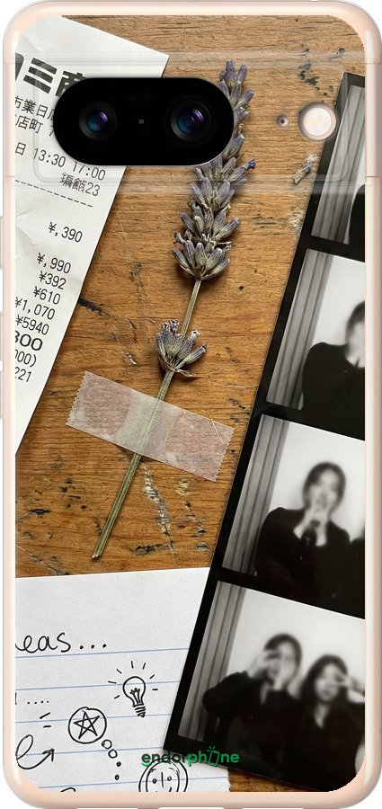 Силиконовый чехол Aesthetic Scrapbook Collage для Google Pixel 8 - 6773u-3060 изображение 