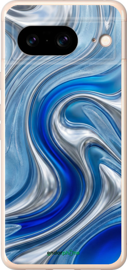 Силіконовий чехол Liquid Chrome для Google Pixel 8 - 6781u-3060 изображение 