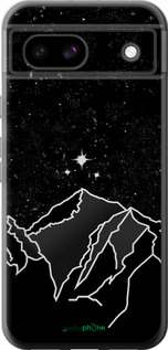 Силіконовий чехол Мінімалістичний гірський краєвид для Google Pixel 8A - 6438u-3406 изображение 