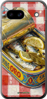 Силиконовый чехол 'Vintage Sardine Tin Phone' для Google Pixel 8A изображение 4