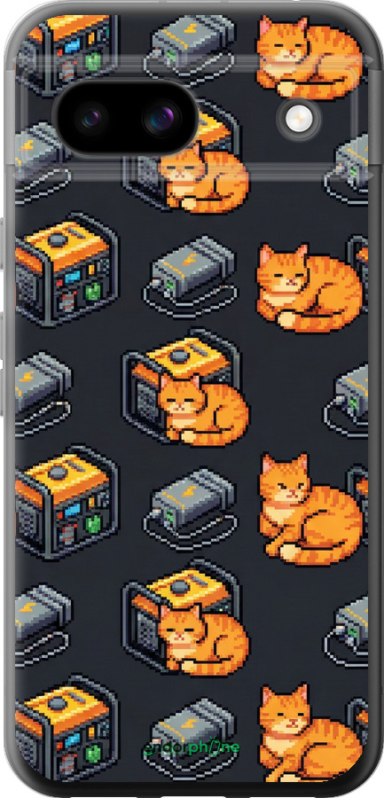 Силиконовый чехол Autonomous Zone для Google Pixel 8A - 6771u-3406 изображение 