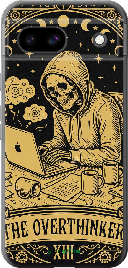 Силиконовый чехол The Overthinker для Google Pixel 8A - 6774u-3406 изображение 