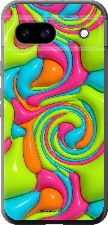 Силиконовый чехол Y2K Jelly Dream для Google Pixel 8A - 6780u-3406 изображение 