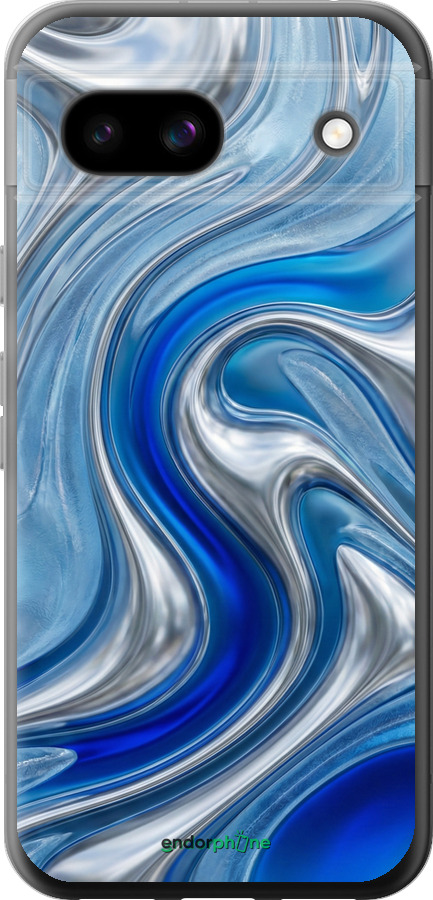 Силиконовый чехол Liquid Chrome для Google Pixel 8A - 6781u-3406 изображение 