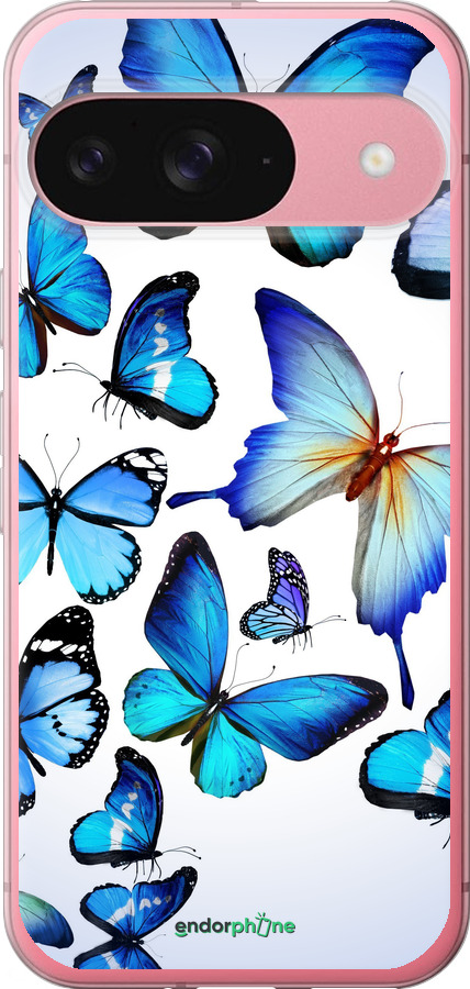 Силиконовый чехол Бабочки для Google Pixel 9 5G - 6023u-3643 изображение 
