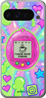Силіконовий чехол Y2K Aesthetic Retro Pet: Годуй мене кавою для Google Pixel 9 PRO XL - 6784u-3749 изображение 