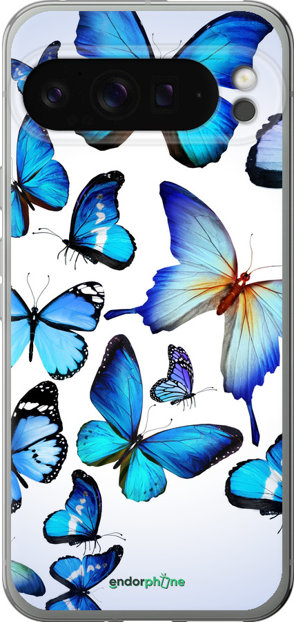 Силіконовий чехол Метелики для Google Pixel 9 PRO XL - 6023u-3749 изображение 
