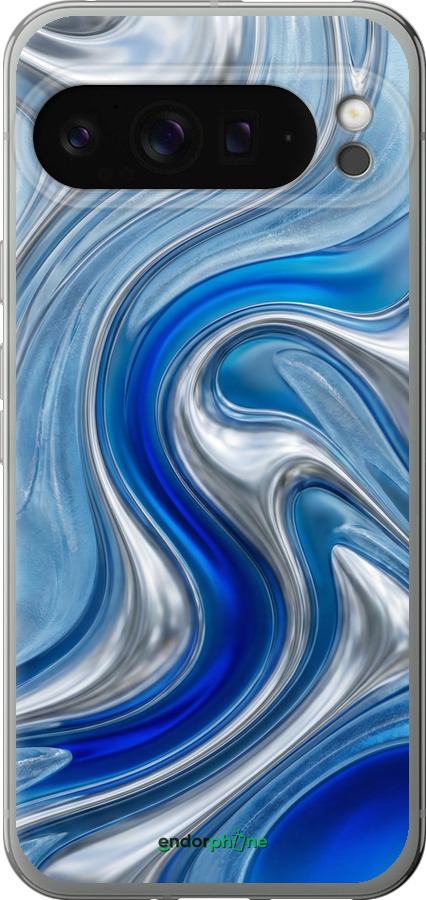 Силіконовий чехол Liquid Chrome для Google Pixel 9 PRO XL - 6781u-3749 изображение 