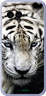 Силиконовый чехол Грустный белый тигр для Google Pixel 9A - 106u-3899 изображение 