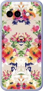 Силиконовый чехол Цветочный узор для Google Pixel 9A - 1083u-3899 изображение 
