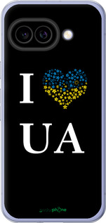 Силиконовый чехол I love UA для Google Pixel 9A - 1112u-3899 изображение 