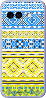 Силіконовий чехол Вишиванка 40 для Google Pixel 9A - 1174u-3899 изображение 