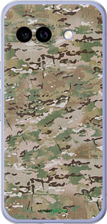 Силиконовый чехол Камуфляж v5 для Google Pixel 9A - 1201u-3899 изображение 