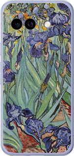 Силиконовый чехол Винсент Ван Гог. Ирисы для Google Pixel 9A - 161u-3899 изображение 