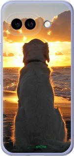 Силиконовый чехол Закат и собака для Google Pixel 9A - 3966u-3899 изображение 