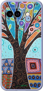 Силиконовый чехол Арт-дерево для Google Pixel 9A - 4008u-3899 изображение 