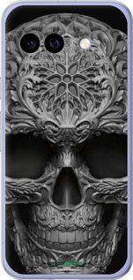 Силиконовый чехол skull-ornament для Google Pixel 9A - 4101u-3899 изображение 