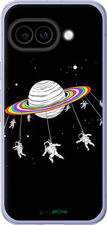 Силиконовый чехол Лунная карусель для Google Pixel 9A - 4136u-3899 изображение 