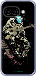 Силиконовый чехол Космонавт с гиратой для Google Pixel 9A - 4138u-3899 изображение 