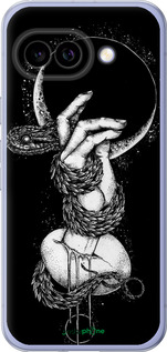 Силиконовый чехол Змея в руке для Google Pixel 9A - 4149u-3899 изображение 