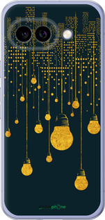 Силиконовый чехол Иллюстрация ночного города для Google Pixel 9A - 4162u-3899 изображение 