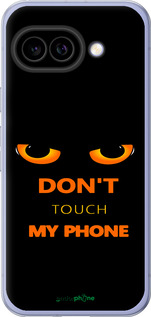 Силиконовый чехол Don't touch the phone для Google Pixel 9A - 4261u-3899 изображение 