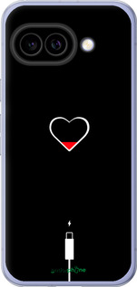 Силиконовый чехол Подзарядка сердца для Google Pixel 9A - 4274u-3899 изображение 